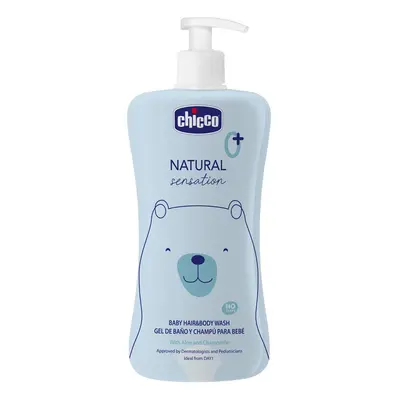 CHICCO - Natural Sensation haj- és testsampon aloéval és kamillával 500ml, 0m+