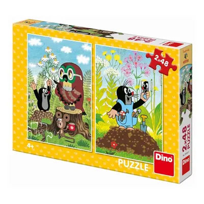 DINO - Vakond a purgatóriumban 2X48 puzzle