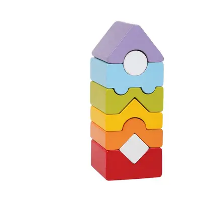 CUBIKA - 15009 XII torony - fa puzzle 8 darab