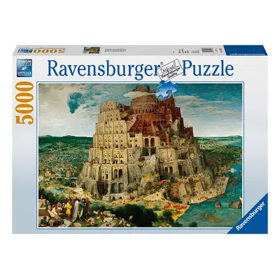 RAVENSBURGER - Idősebb Brueghel: Bábel tornyának építése 5000 darab