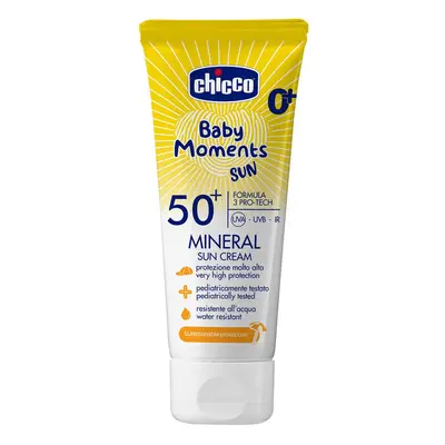 CHICCO - Baba napvédő krém ásványi anyagokkal SPF50+ 75ml, 0m+