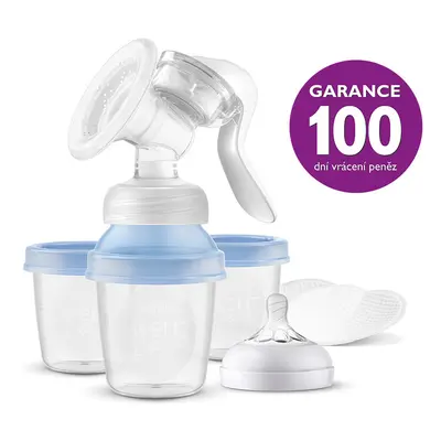 PHILIPS AVENT - SCF430/13 Kézi mellszívó VIA pohárral