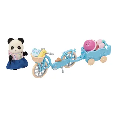 SYLVANIAN FAMILY - Panda és Kerékpáros-Korcsolyás Szett