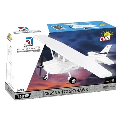 COBI - Cessna 172 Skyhawk-fehér, 1:48, 160 LE