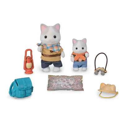 SYLVANIAN FAMILY - Felfedező készlet - Latte Cat Testvér és bébi