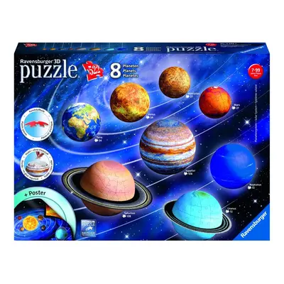 RAVENSBURGER - Bolygórendszer; 522 3D alkatrész