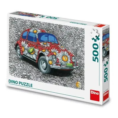 DINO - Festett Volkswagen Bogár 500 Puzzle