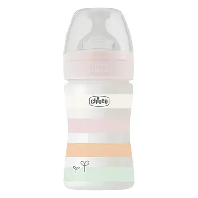 CHICCO - Cumisüveg Well-being szilikon 150ml lány