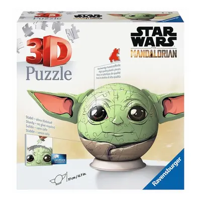 RAVENSBURGER - Puzzle-Ball Star Wars: Baby Yoda füllel 72 darab