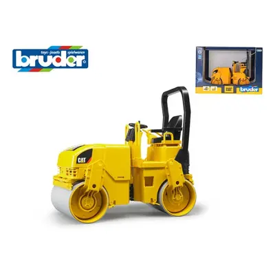 MIKRO TRADING - Bruder rezgőhenger CATERPILLAR szabadon futó 17,5cm dobozban