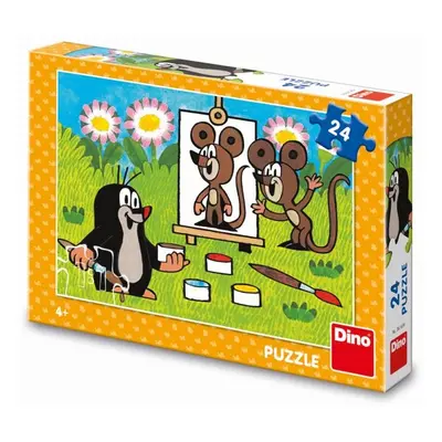 DINO - Mole Painter 24 puzzle