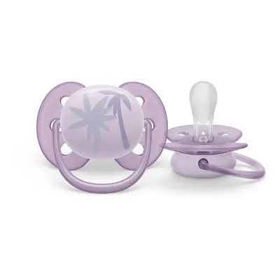 PHILIPS AVENT - Cumi Ultrasoft Premium 0-6hónap lila 1db