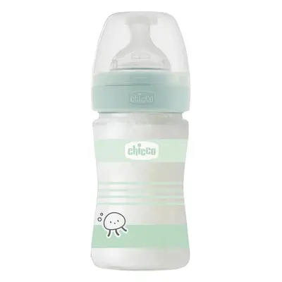 CHICCO - Üveg cumisüveg Well-being szilikon 150ml uni