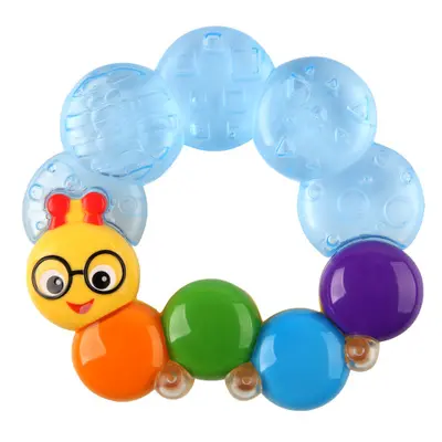 BRIGHT STARTS - Vízzel töltött rágóka Teether-pillar, kék 3 hó+