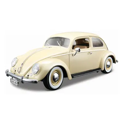 BBURAGO - 1:18 VW KAFER-BEETLE 1955 BÉZS SZÍNBEN