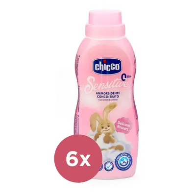 CHICCO - 6x Koncentrált lágyítószer Floral hug 750 ml