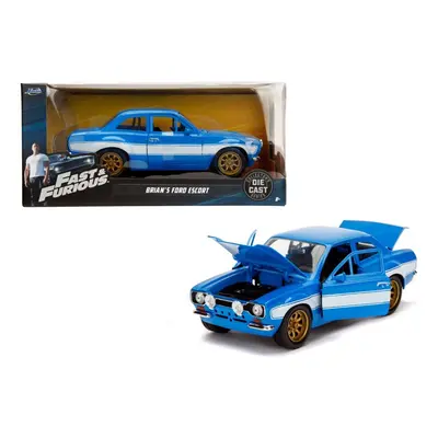 JADA - Gyors és dühös Brian 1974-es Ford Escort autó 1:24