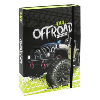 KARTON PP - Doboz füzetekhez A4 - Offroad