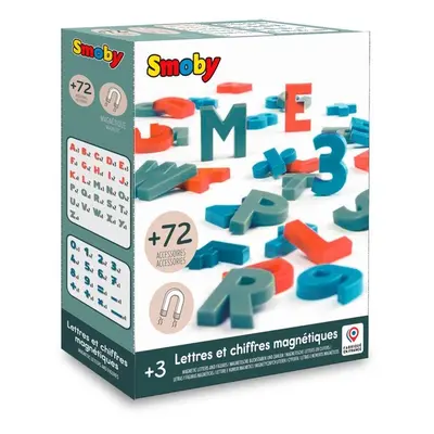 SMOBY - Mágneses betűk és számok 72 db