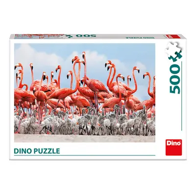 DINO - Flamingók 500 puzzle