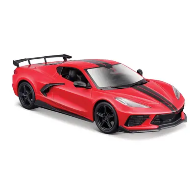 MAISTO - 2020 Chevrolet Corvette Stingray Coupe, piros, 1:24