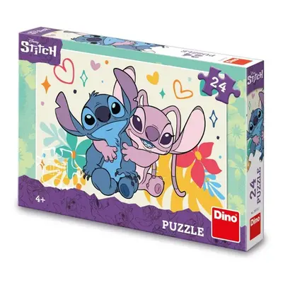 DINO - Stitch És Angel 24 Puzzle Fsc