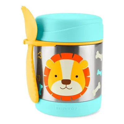 SKIP HOP - SKIP HOP Zoo Étel termosz kanállal/villával Lion 325 ml, 3év+