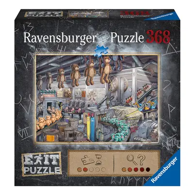 RAVENSBURGER - Exit Puzzle: A játékgyárban 368 darab