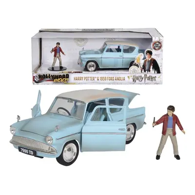 JADA - Harry Potter Ford Anglia 1959 1:24 figura Harry Potterrel