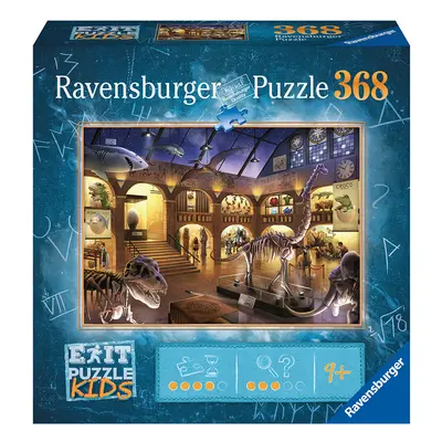 RAVENSBURGER - Exit KIDS Puzzle: Éjszaka a múzeumban 368 darab