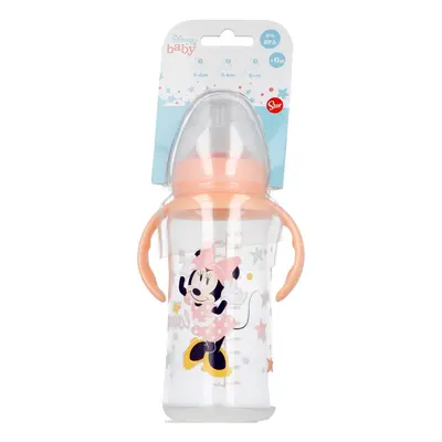 STOR - Fogantyús cumisüveg MINNIE MOUSE, 360ml, 10+, 13104