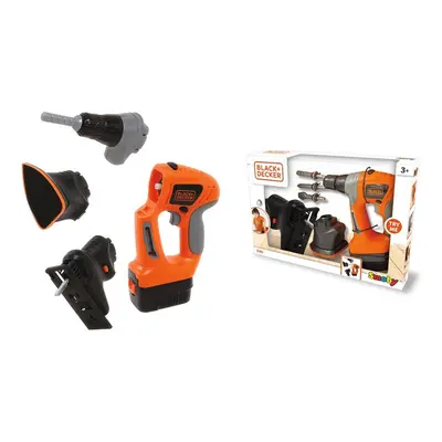 SMOBY - Black&Decker 3 az 1-ben szerszámkészlet, elektromos.