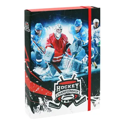 JUNIOR - Doboz füzetekhez A4 Jumbo MAX – Hockey