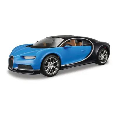 MAISTO - Bugatti Chiron, kék, assembly line, 1:24