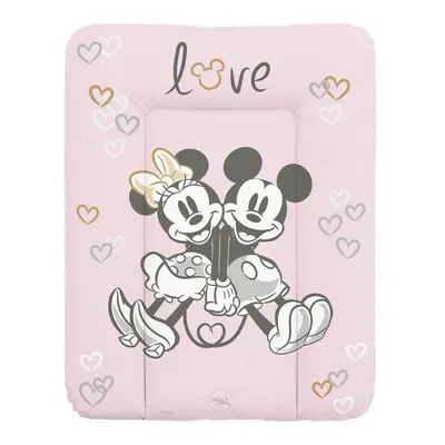 CEBA - Puha pelenkázó szőnyeg 50x70 Disney Minnie & Mickey Pink