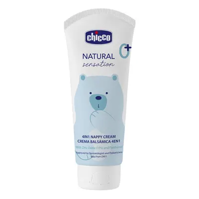 CHICCO - Natural Sensation babapopsi krém cinkkel és pantenollal 100ml, 0m+