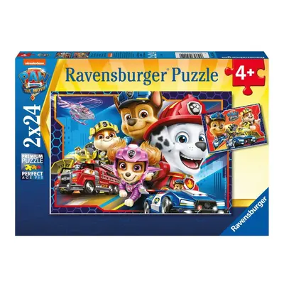 RAVENSBURGER - Paw patrol: Mentők 2x24 darab