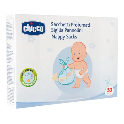 CHICCO - Pelenkagyűjtő zsákok illatosított 50 db