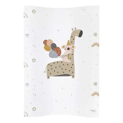 CEBA - Pelenkázószőnyeg 2 sarkú puha COZY (50x70) Giraffe