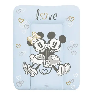 CEBA - Puha pelenkázó szőnyeg komódhoz 50x70 Disney Minnie & Mickey Blue