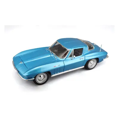 MAISTO - 1965 CHEVROLET CORVETTE, metal világoskék, 1:18