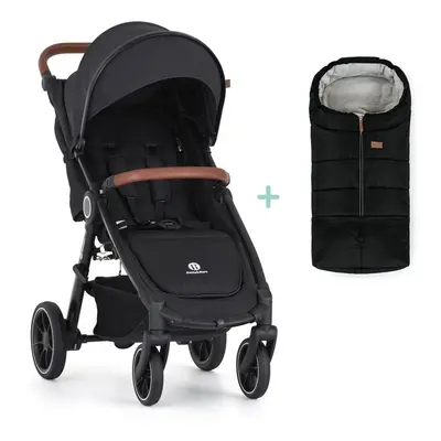 PETITE&MARS - Sport babakocsi Street2 RWS Oak Perfect Black + lábzsák Jibot INGYENES