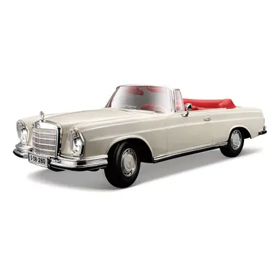 MAISTO - 1967 Mercedes-Benz 280SE, Cabrio, tejszínes, 1:18