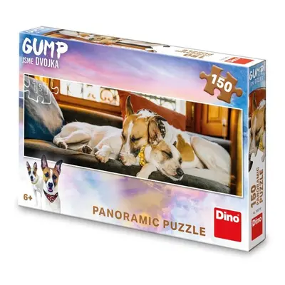 DINO - Gump Mi egy kanapés pár vagyunk, 150, panoráma puzzle