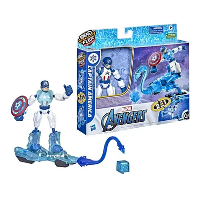 HASBRO - Avengers Bend And Flex Mission figurák