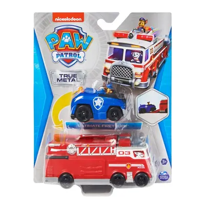 SPIN MASTER - Paw Patrol tűzoltóautó öntvény autóval