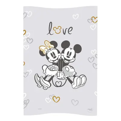 CEBA - COSY 50x70 Disney Minnie&Mickey szürke puha pelenkázó alátét