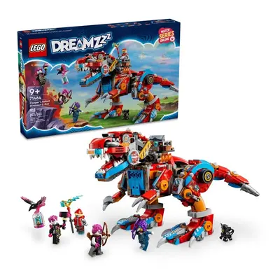 LEGO - DREAMZzz 71484 Cooper és robotikus dinoszaurusza, C-rex