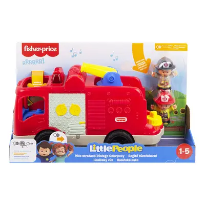 MATTEL – Fisher Price Little People Fire Truck (CZ/SK/ENG/HU/PL)