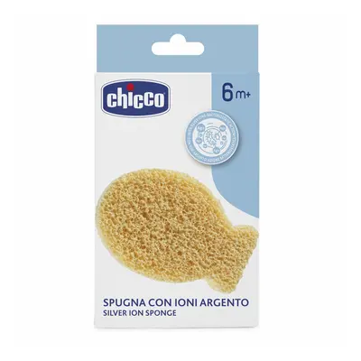 CHICCO - Mosószivacs ezüstionokkal 6m+